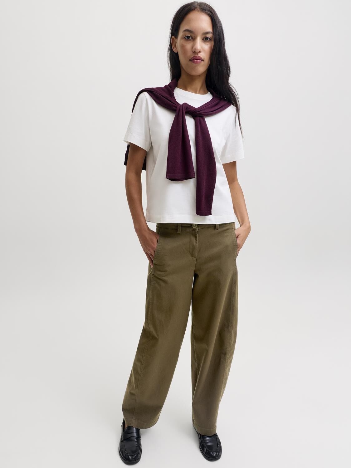 Jxhazel Kira Barrel Mw Pants Pnt Noos