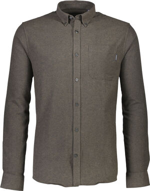 Brushed twill shirt L/S