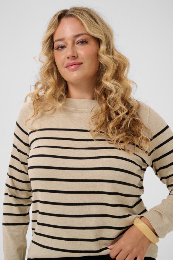 KClizzy Striped Boatneck