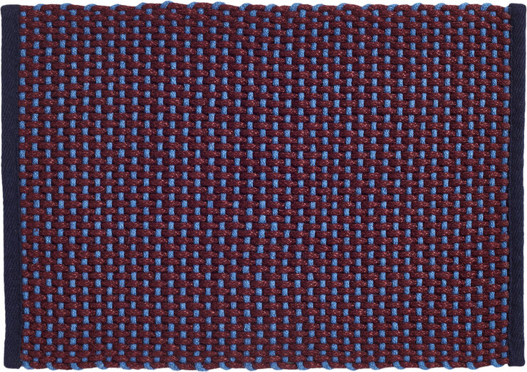 Door Mat-Burgundy