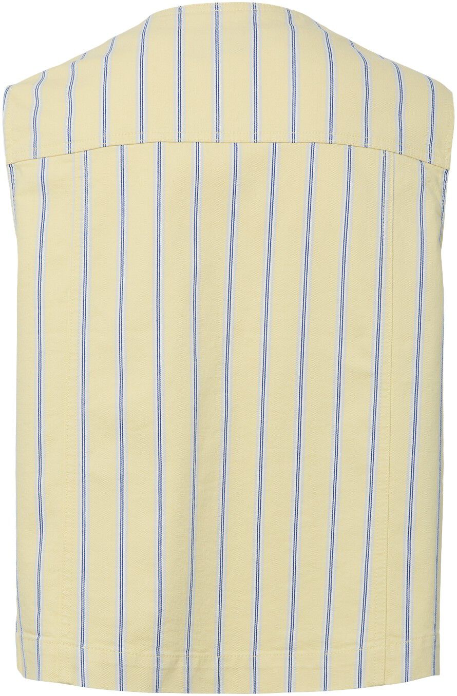 Pcbillo Tie Denim Vest