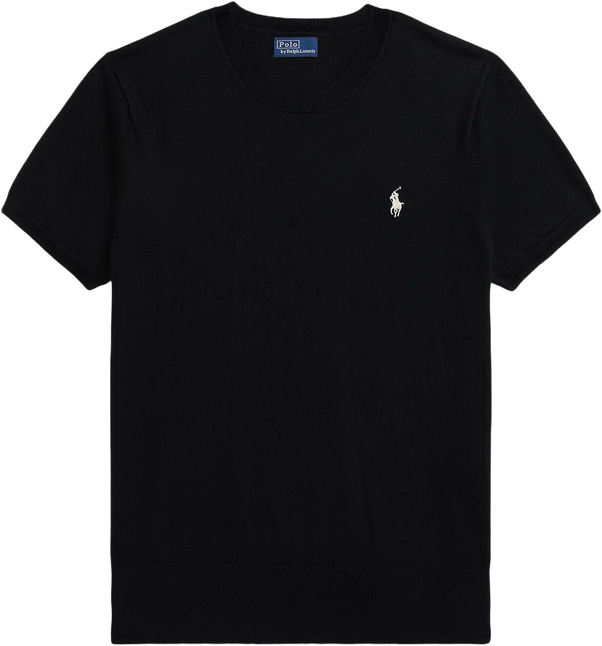 Short-Sleeve Crewneck Sweater