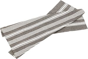 Kjøkkenhåndkle recycle Eco Stripe 70 x 50 cm Coffee Bean