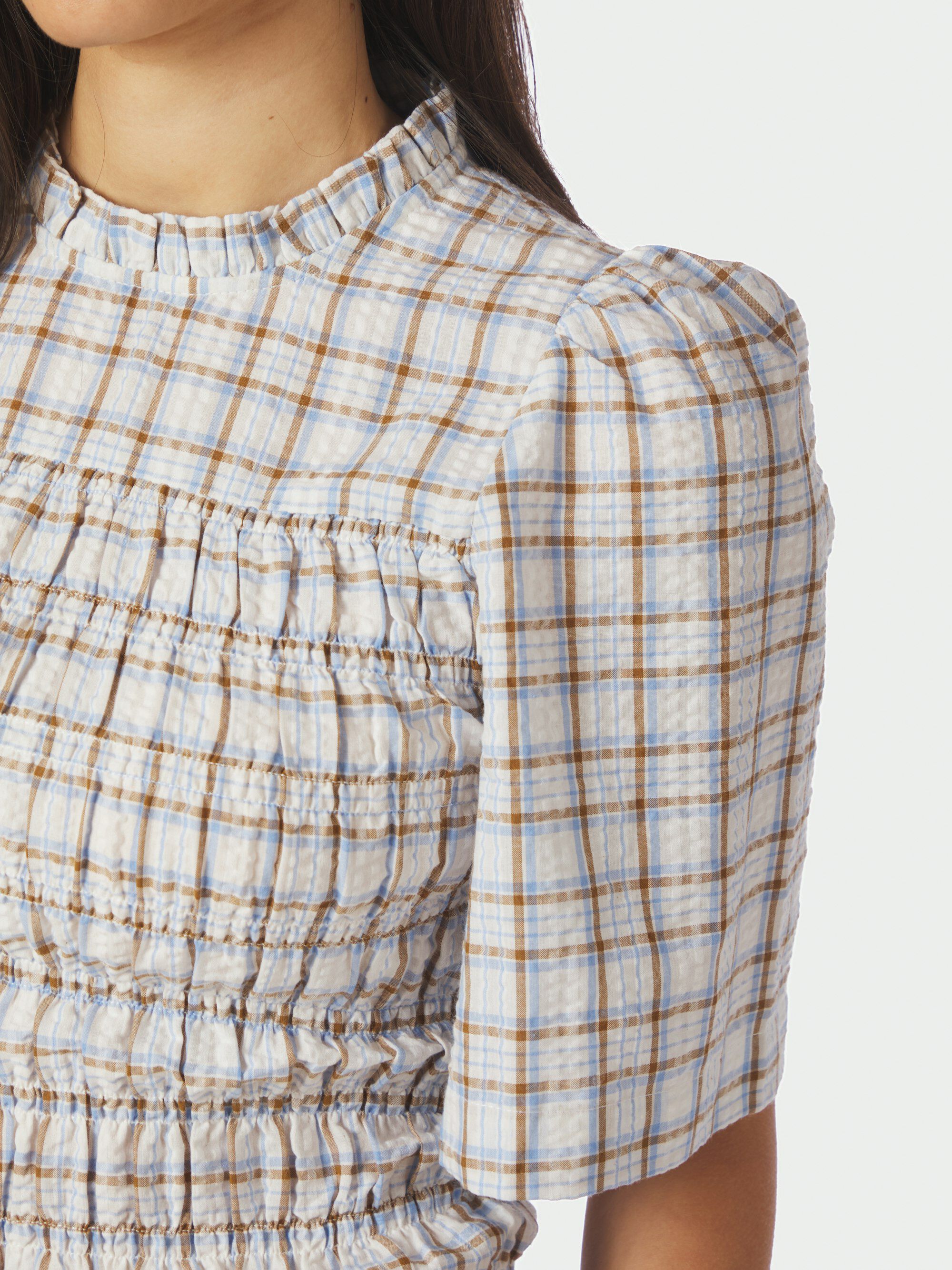 Possini Mega Check Blouse