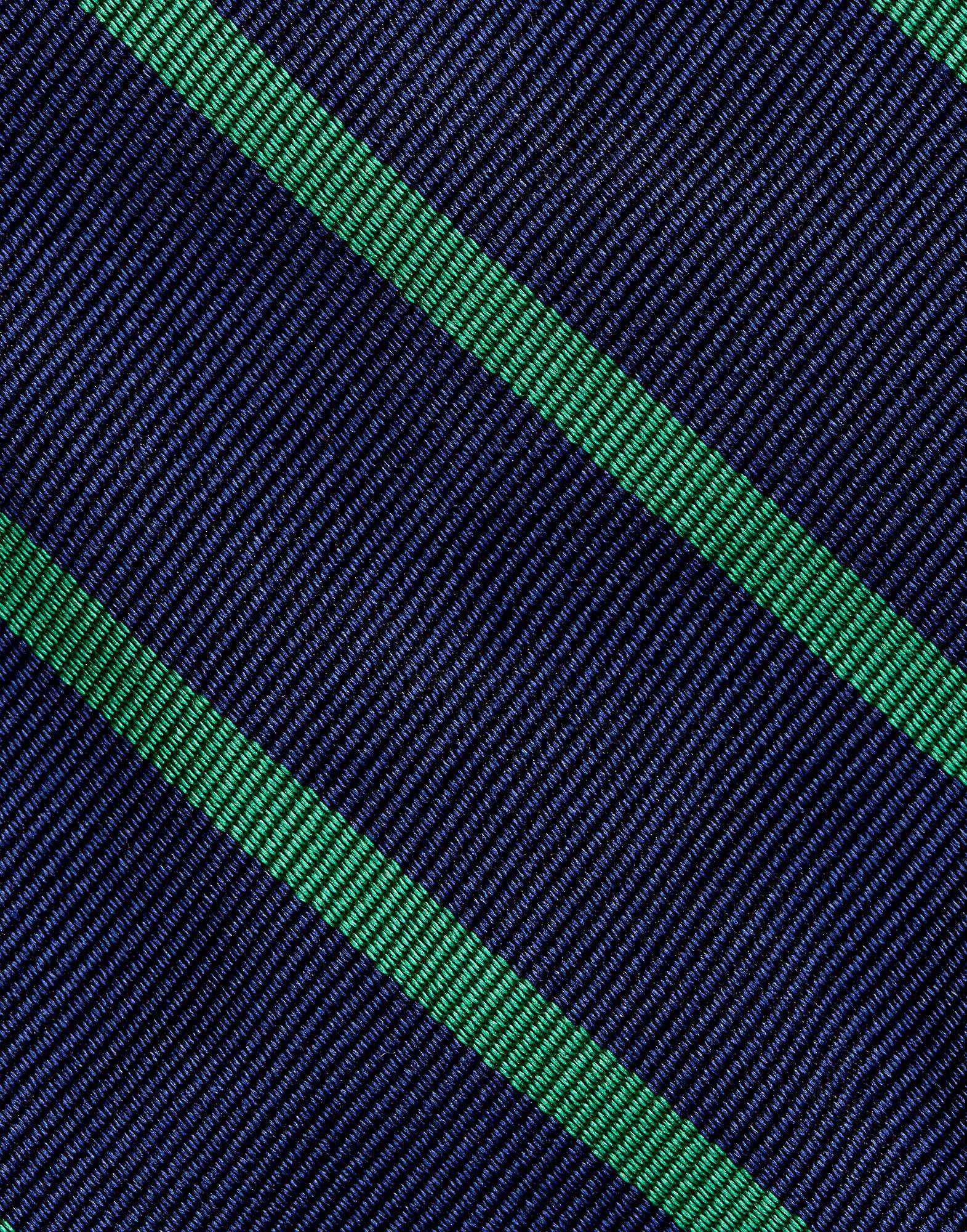 Striped Silk Repp Tie