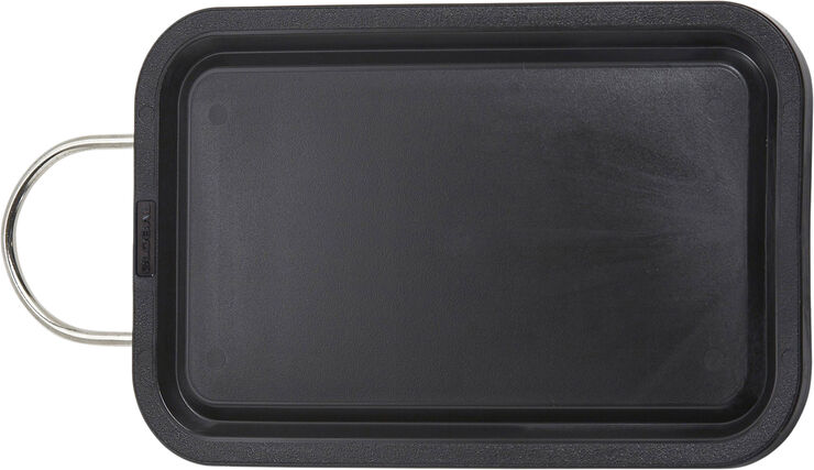 SKÆREBRÆT PLASTIK SORT 26X16X1,3 CM