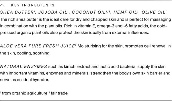 Organic Deep Nourish Body & Massage Cream lavender