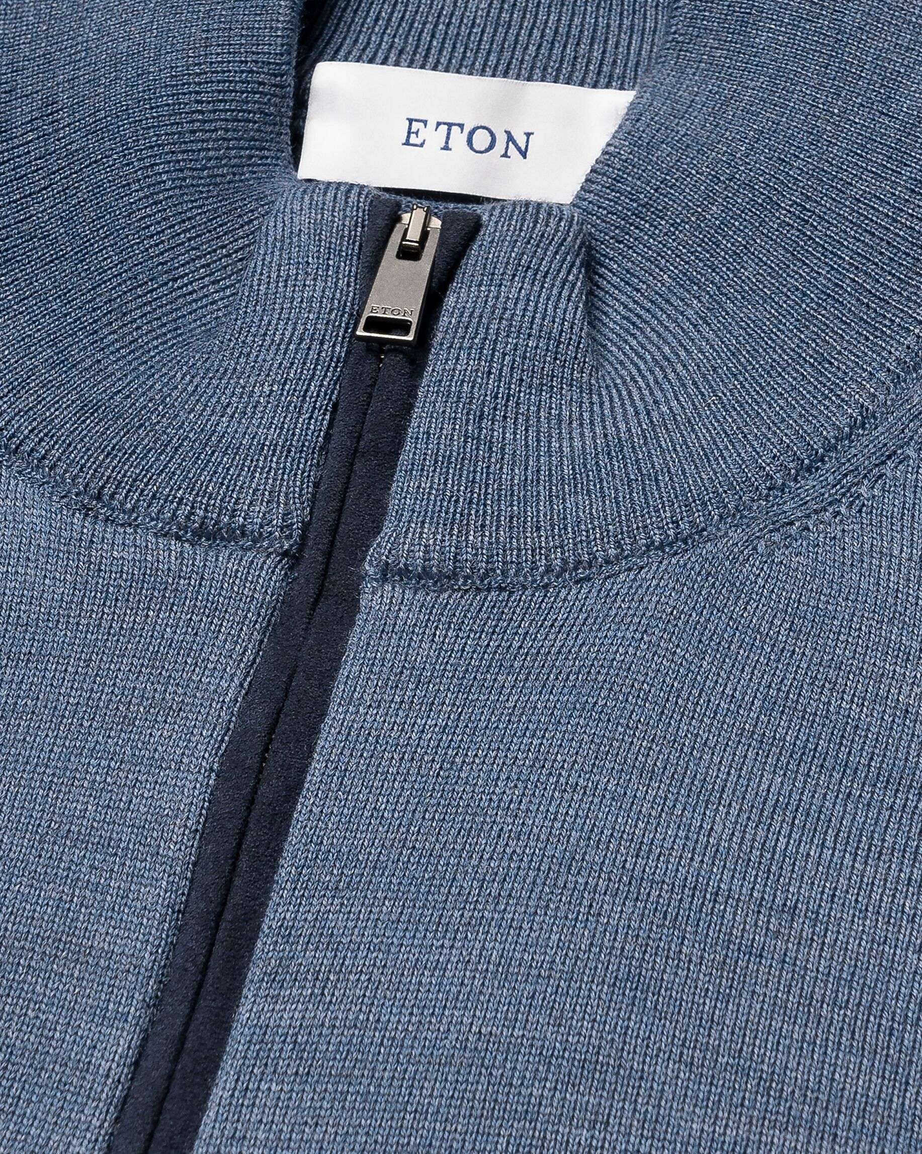 Merino Quarter Zip Knit Sweater