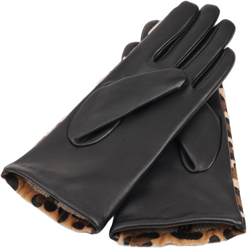 VIGAVANO - SHORT FUR GLOVES WITH CASHMERE LINING