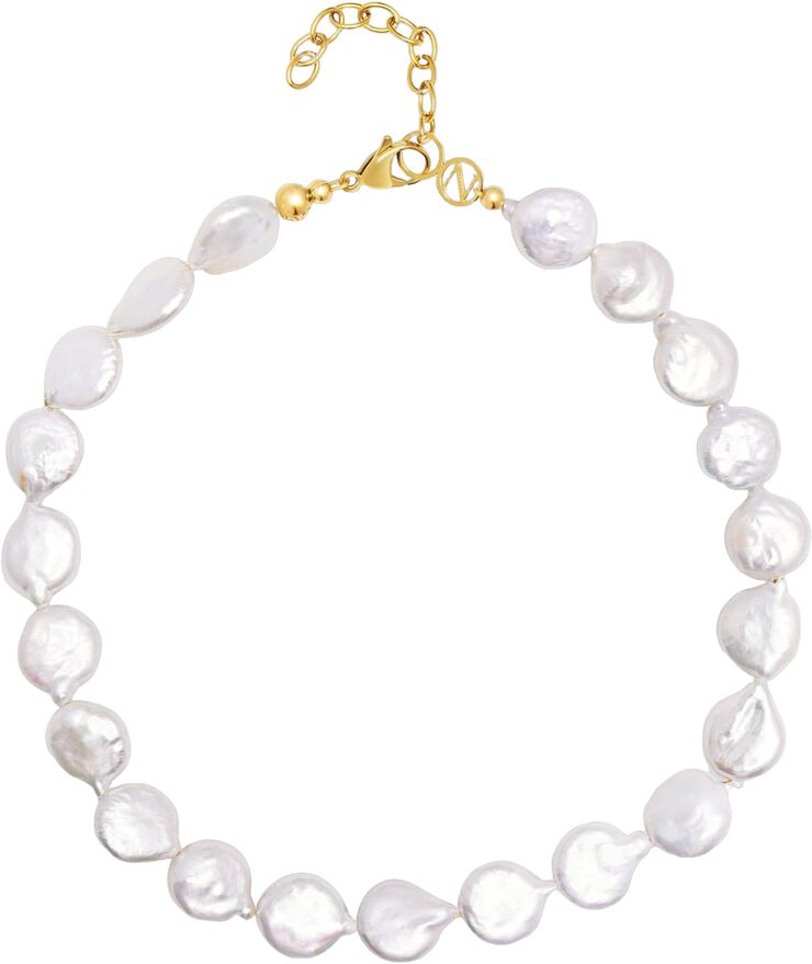Como Flat Pearl Choker