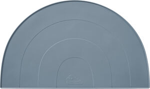 Silicone Placemat, Rainbow - Midnight Blue