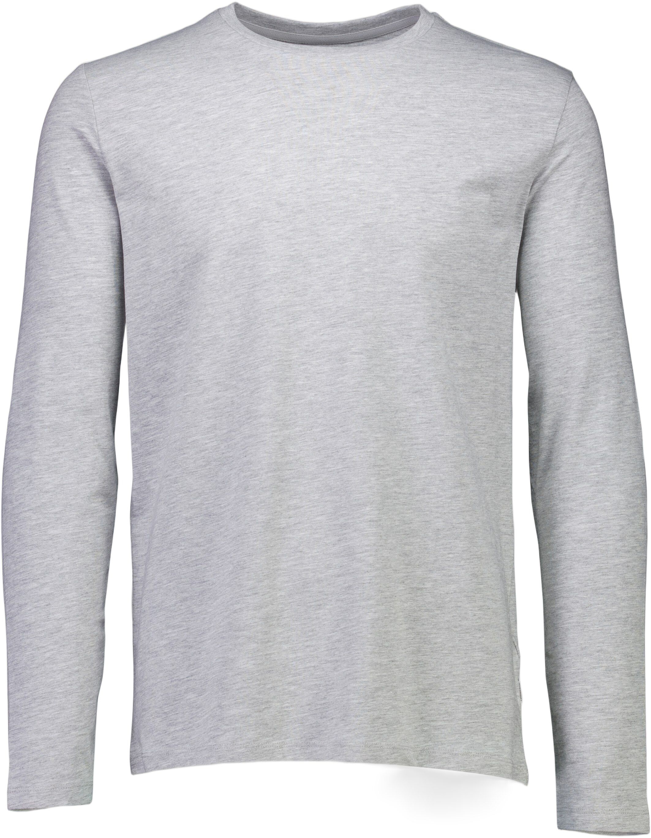 Basic o-neck stretch tee L/S
