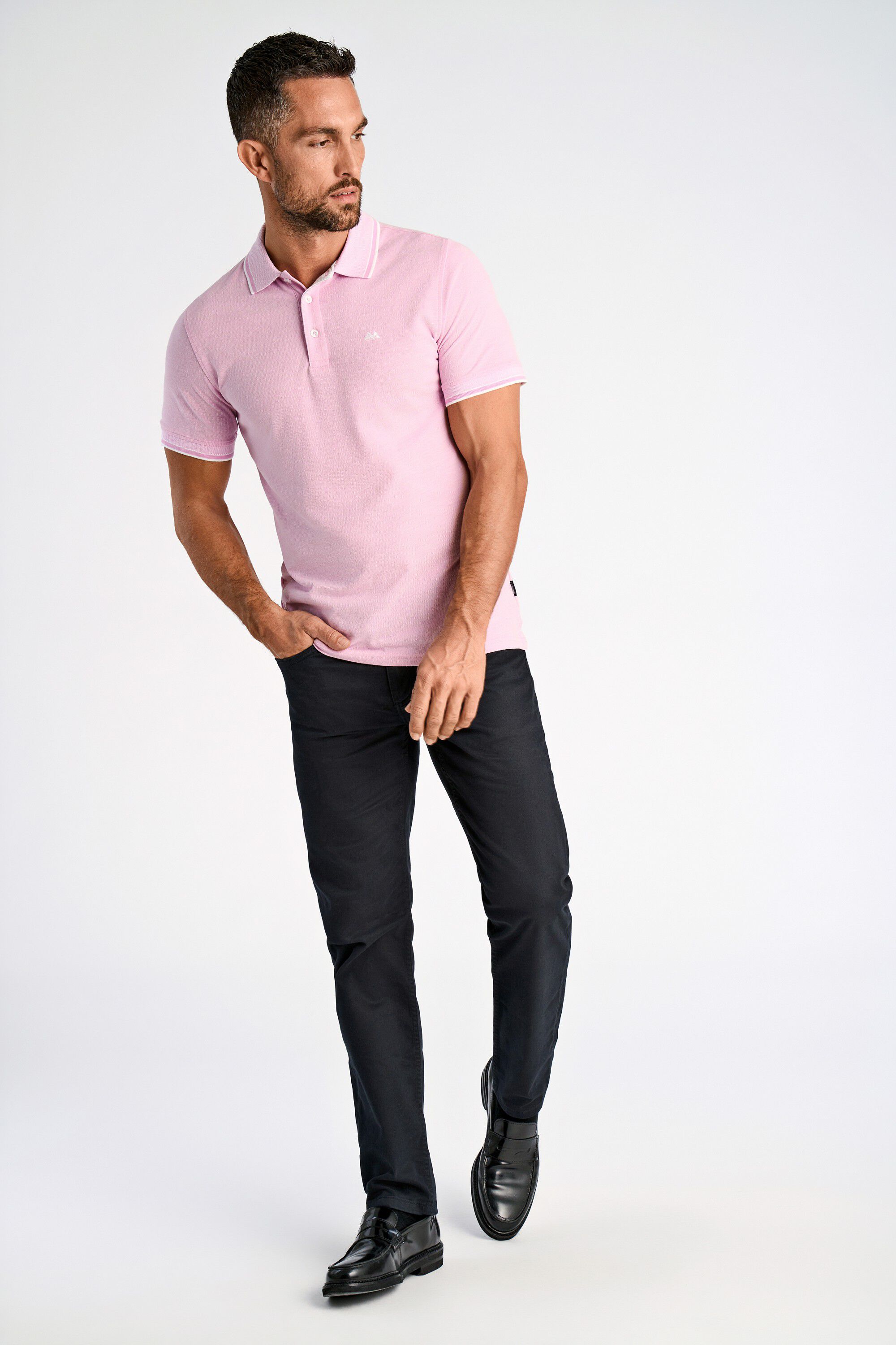 Organic cotton polo S/S