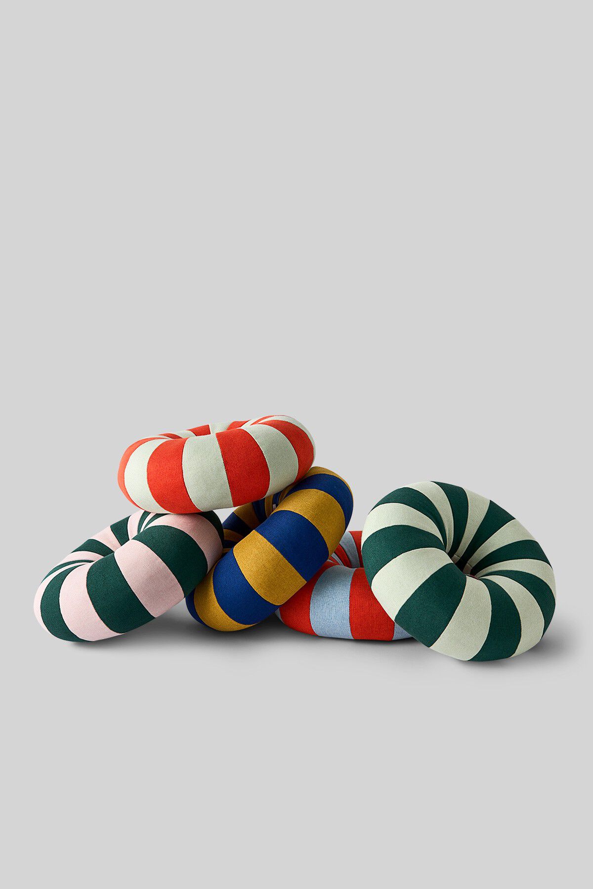 FLOAT PILLOW, DARK BLUE/OCHRE