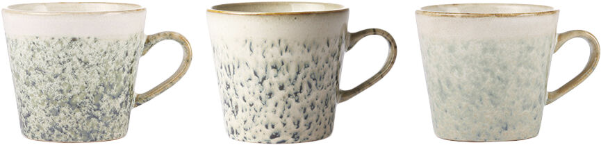 ceramic 70's cappucino mug hail