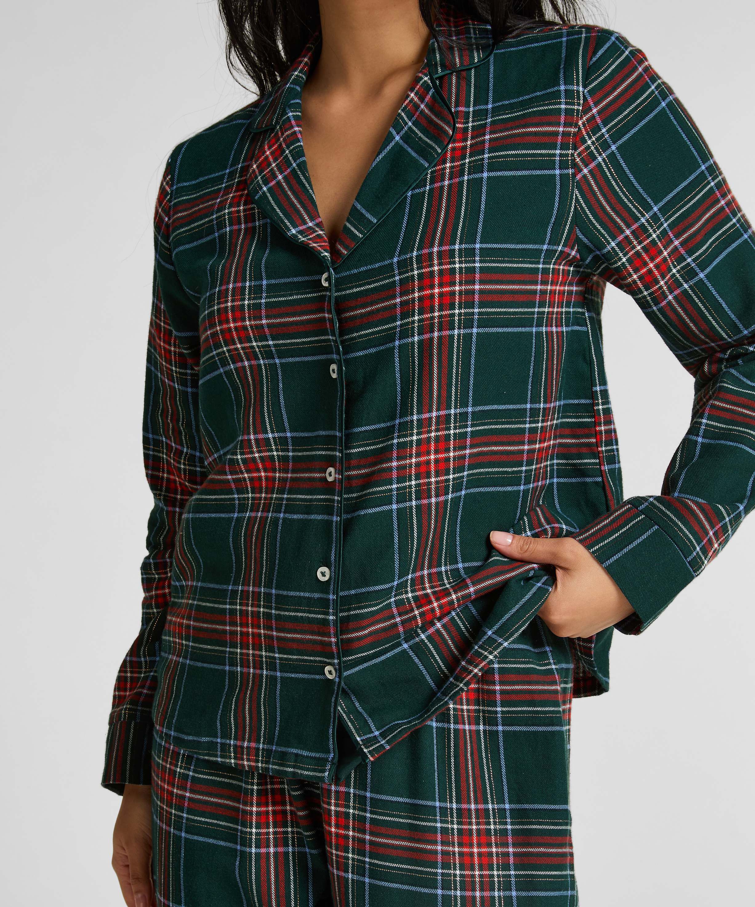 Pyjama Set Flannel Twill Check