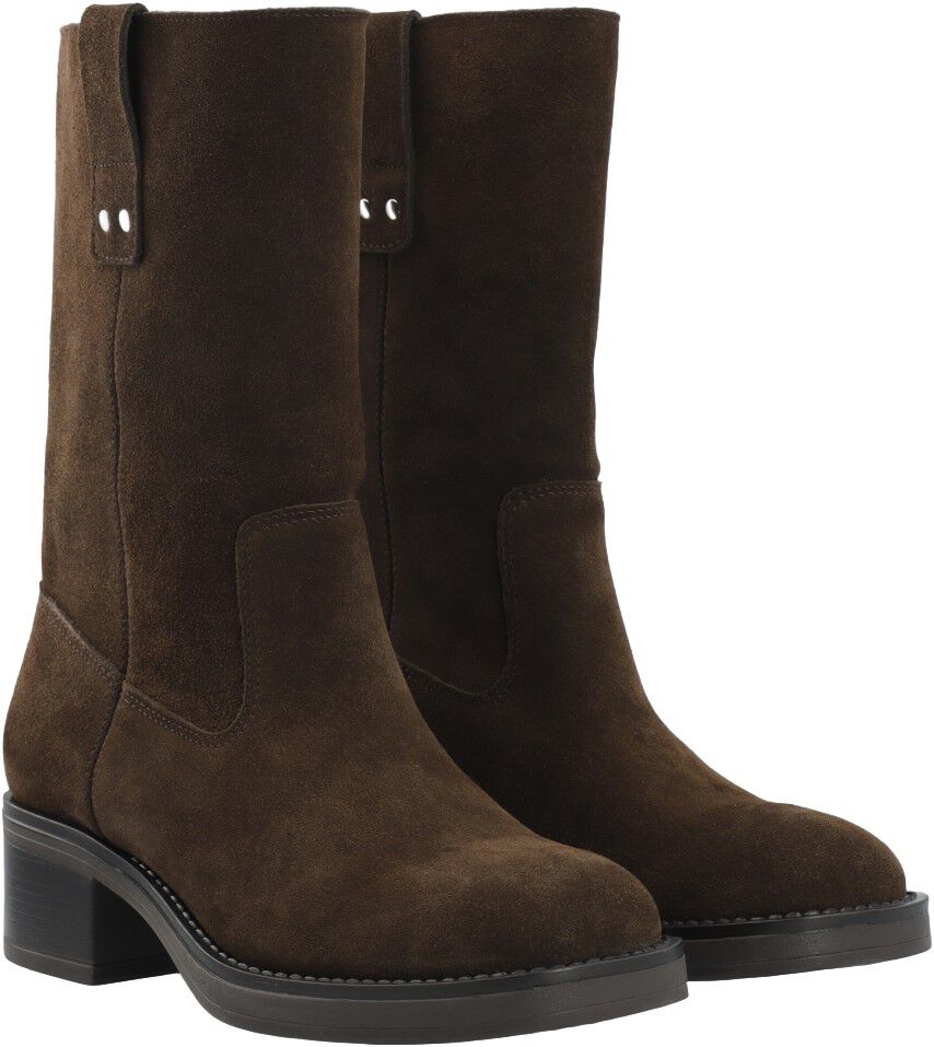 BIAMARY Mid Pull On Boot Suede
