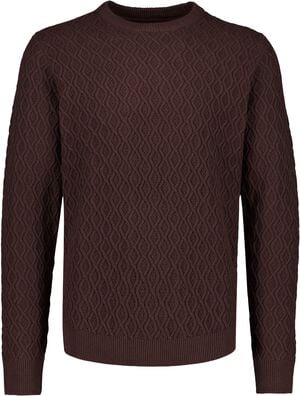 Recycle structure knit jumper