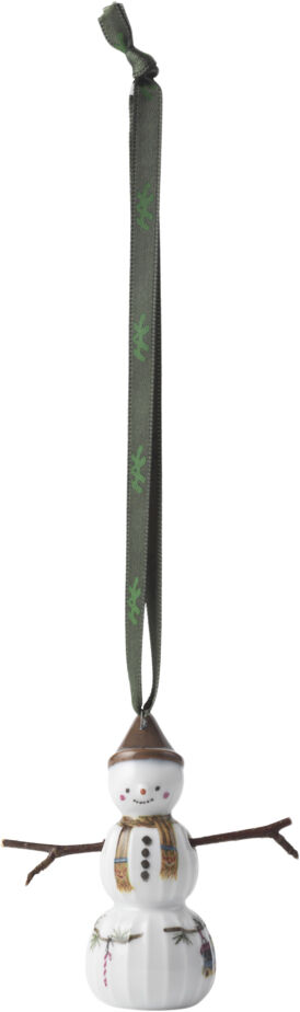 Hammersh&oslash;i Christmas Sn&oslash;gutt hengende H7 hvit m. deko