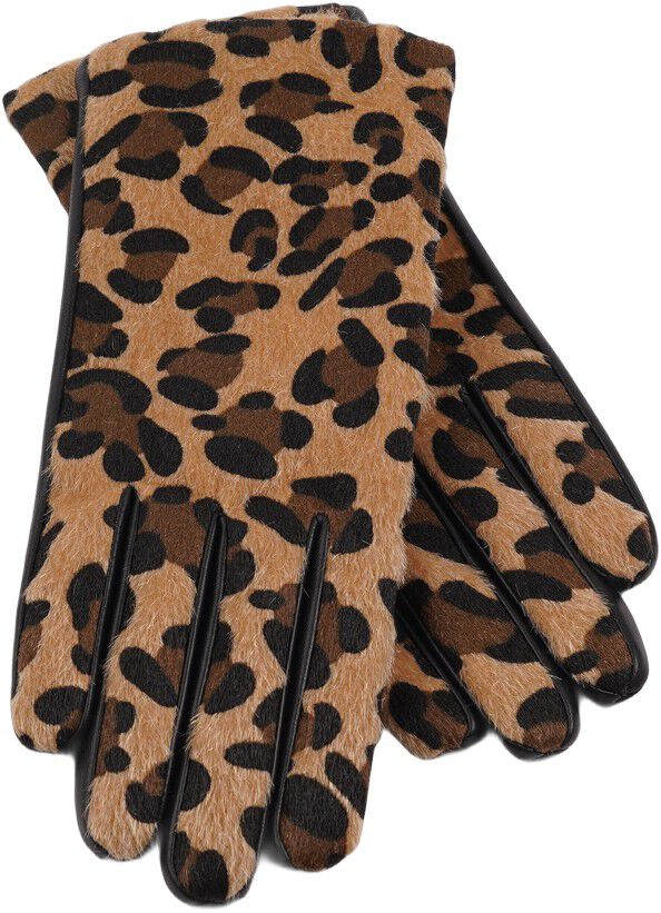 VIGAVANO - SHORT FUR GLOVES WITH CASHMERE LINING