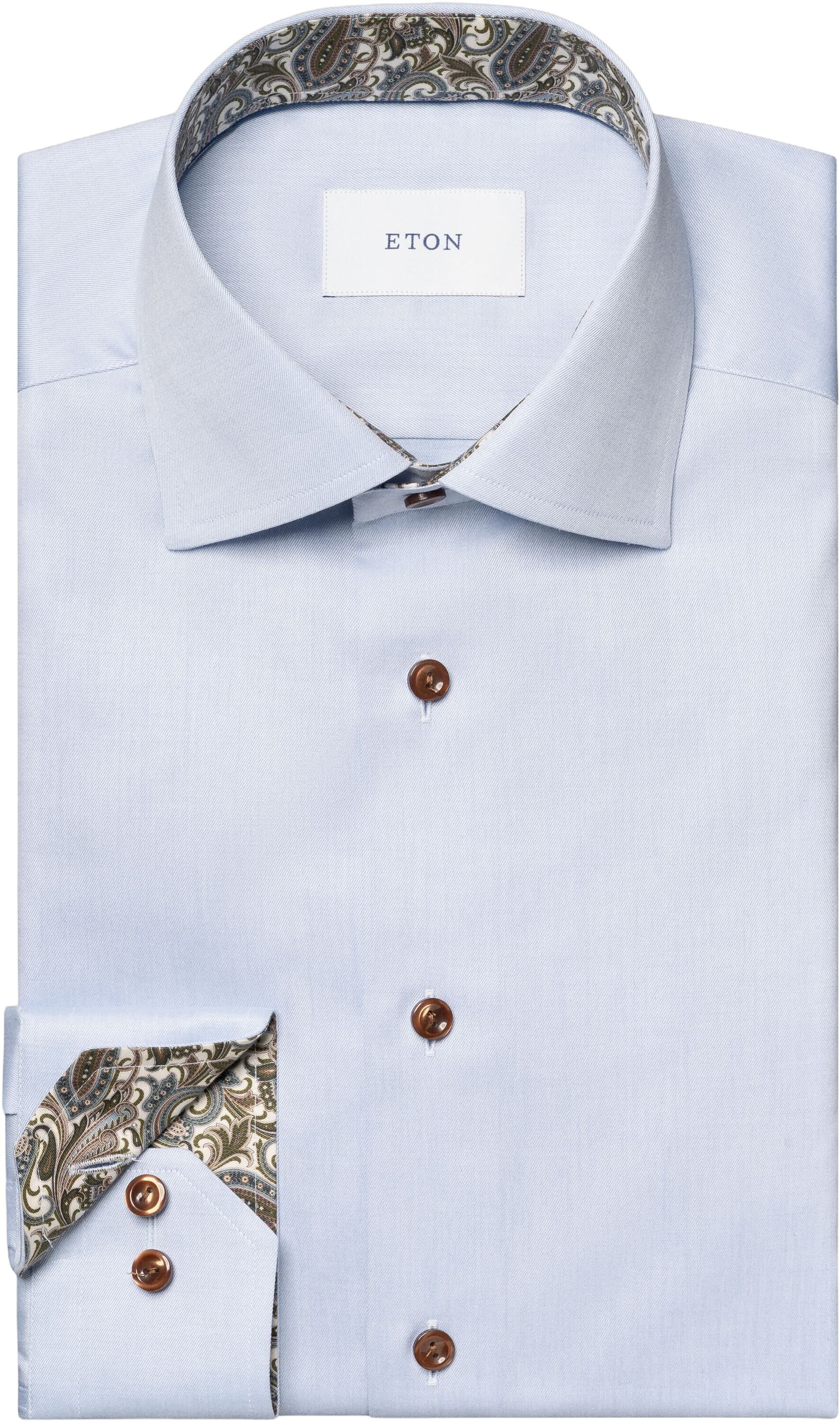 Paisley Effect Signature Twill Shir