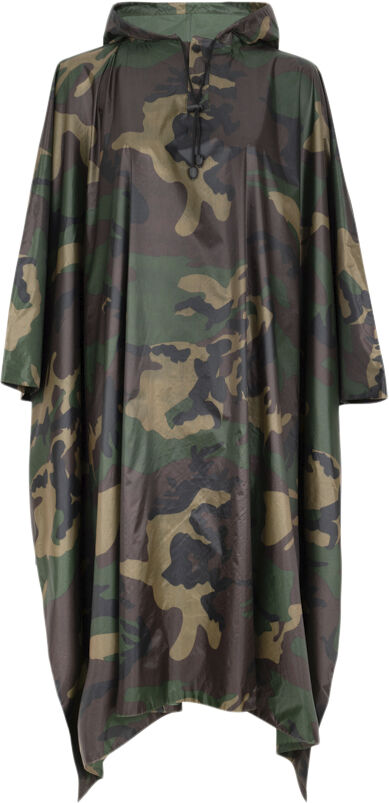 Camou Rain Poncho