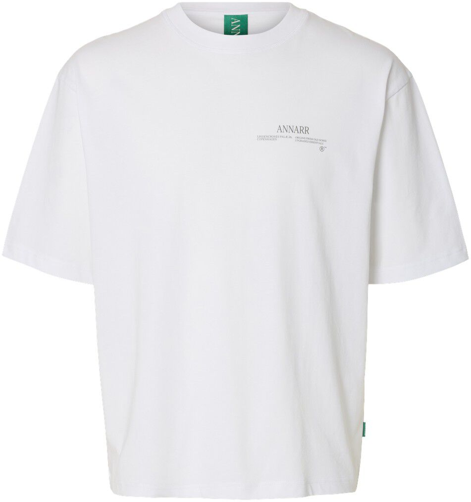 ANROKHOLM LOGO SS O-NECK TEE