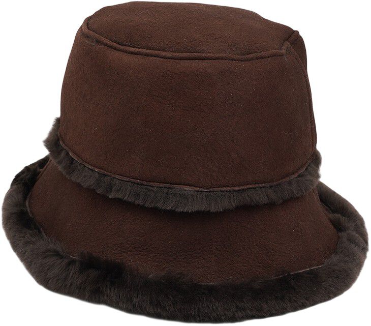 SEMERU - DOUBLE FACE SHEARLING BUCKET HAT