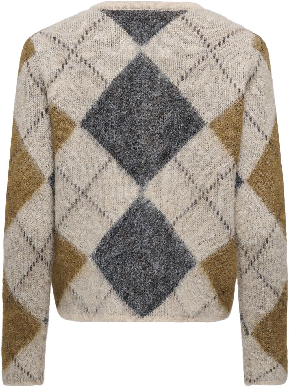 Onlnoeme Ls O-Neck Cardigan Knt