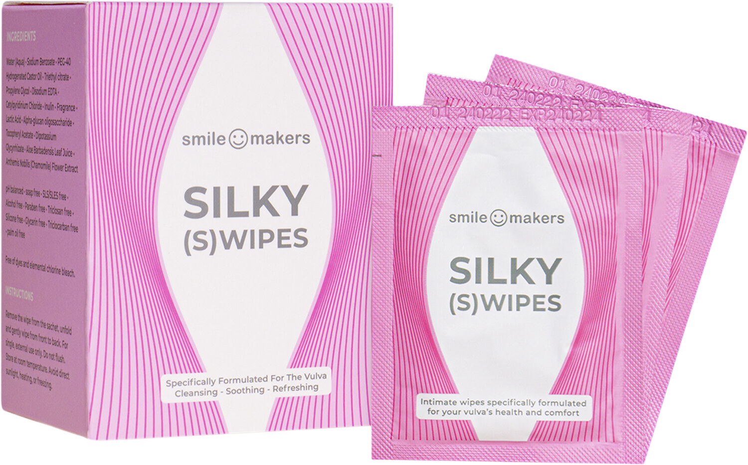 Silky Swipes Intimservietter