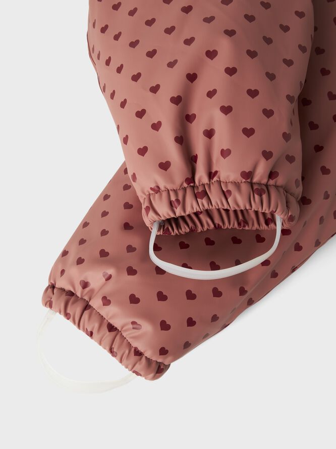 NMFLADRY10 SNOWSUIT AOP FO LIL