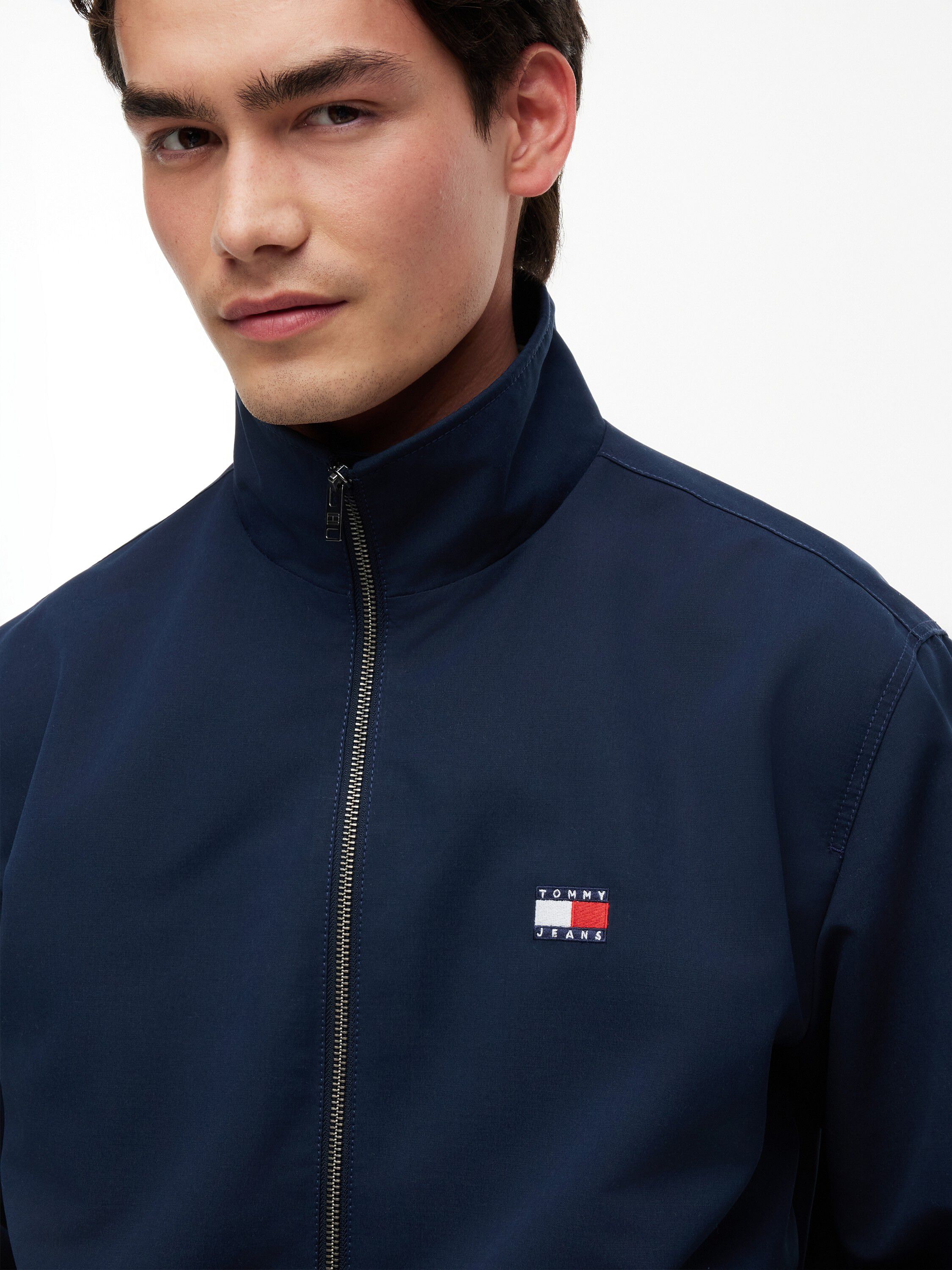 Collar Logo Water Repellent Zip-Thru Jacket