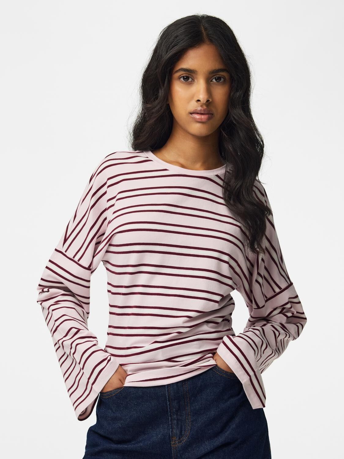 Pcalli Ls O-Neck Top D2D