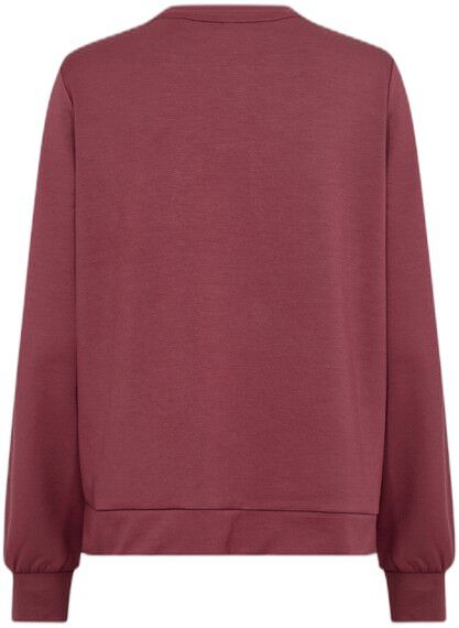 SC-BANU 317 Sweatshirt M&oslash;rk r&oslash;d