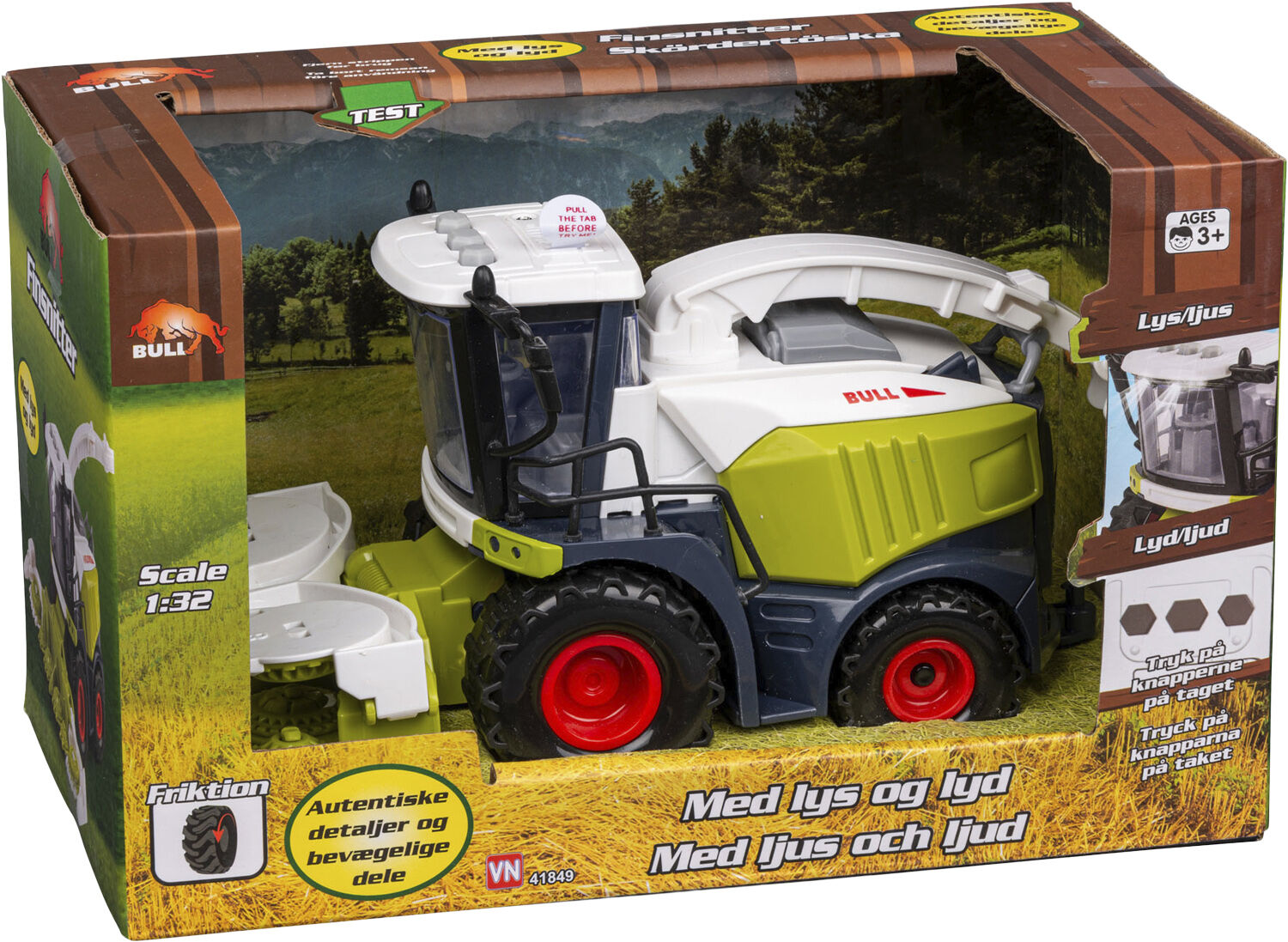 BULL FINSNITTER mLYS/LYD