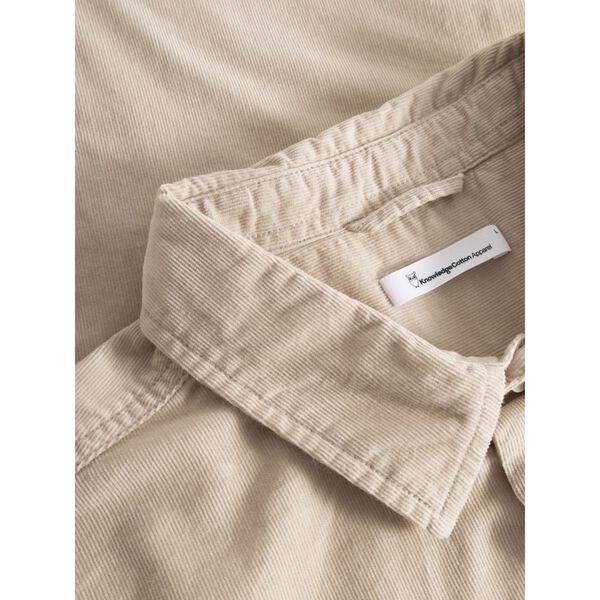 Regular fit corduroy shirt - GOTS/Vegan