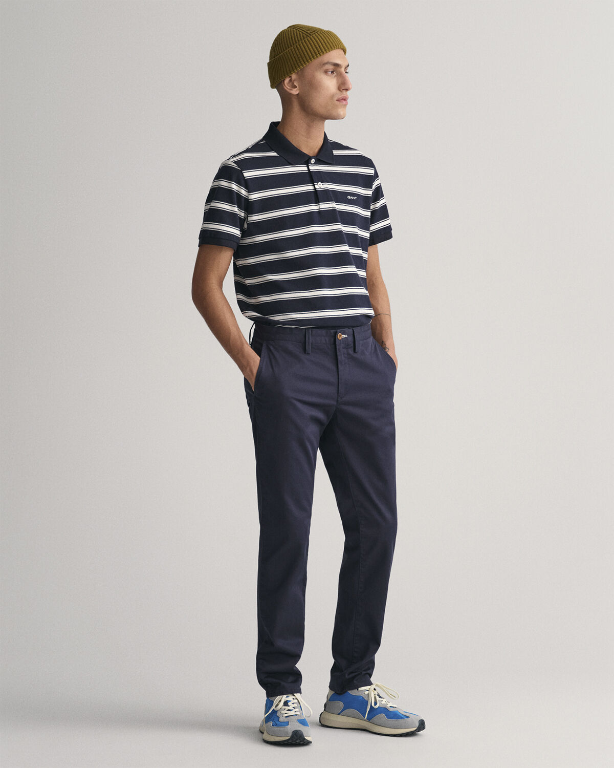 SLIM TWILL CHINOS