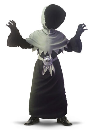 Faceless deamon Hettedrakt uten ansikt Str 140 og 160 cm