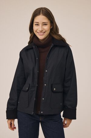 Emmy 9 Jacket with corduroy details - GRS