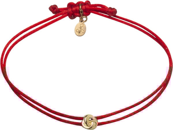Small Knot Red String Bracelet