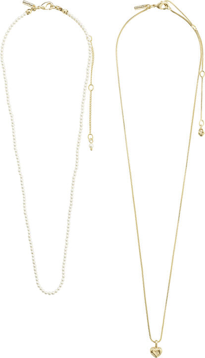 ARLET necklace 2-in-1 set, gold-plated