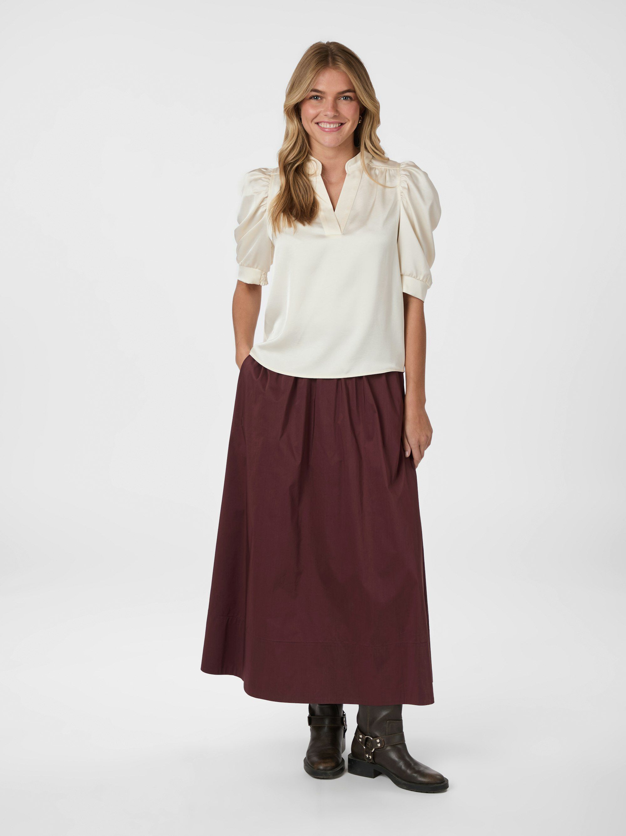 Yara Poplin Skirt