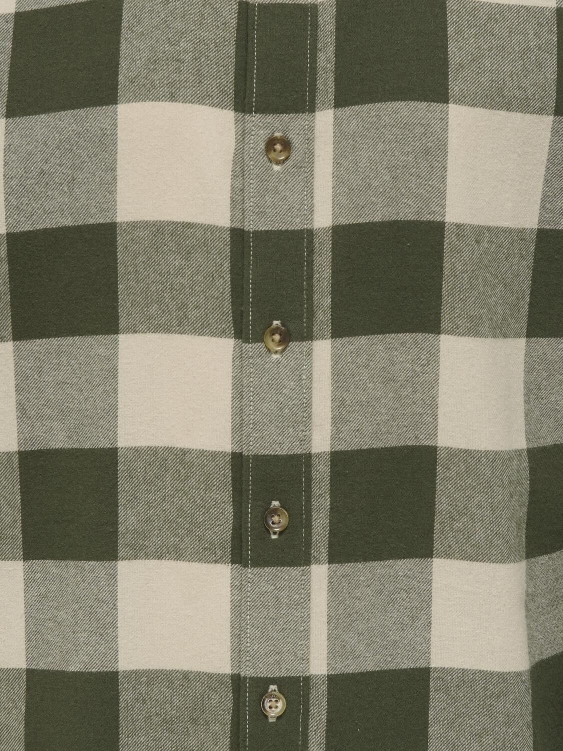 Osjgudmund Ls Checked Shirt Noos