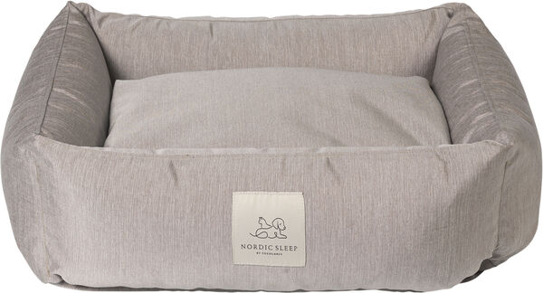 Fossflakes Dog bed Soft Grey