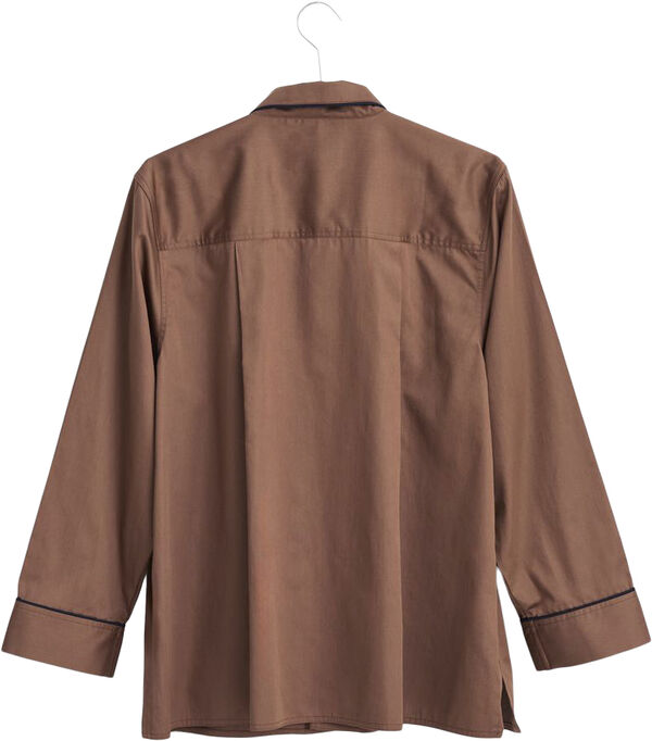 Outline Pyjama L/S Shirt-XS/S-Milk