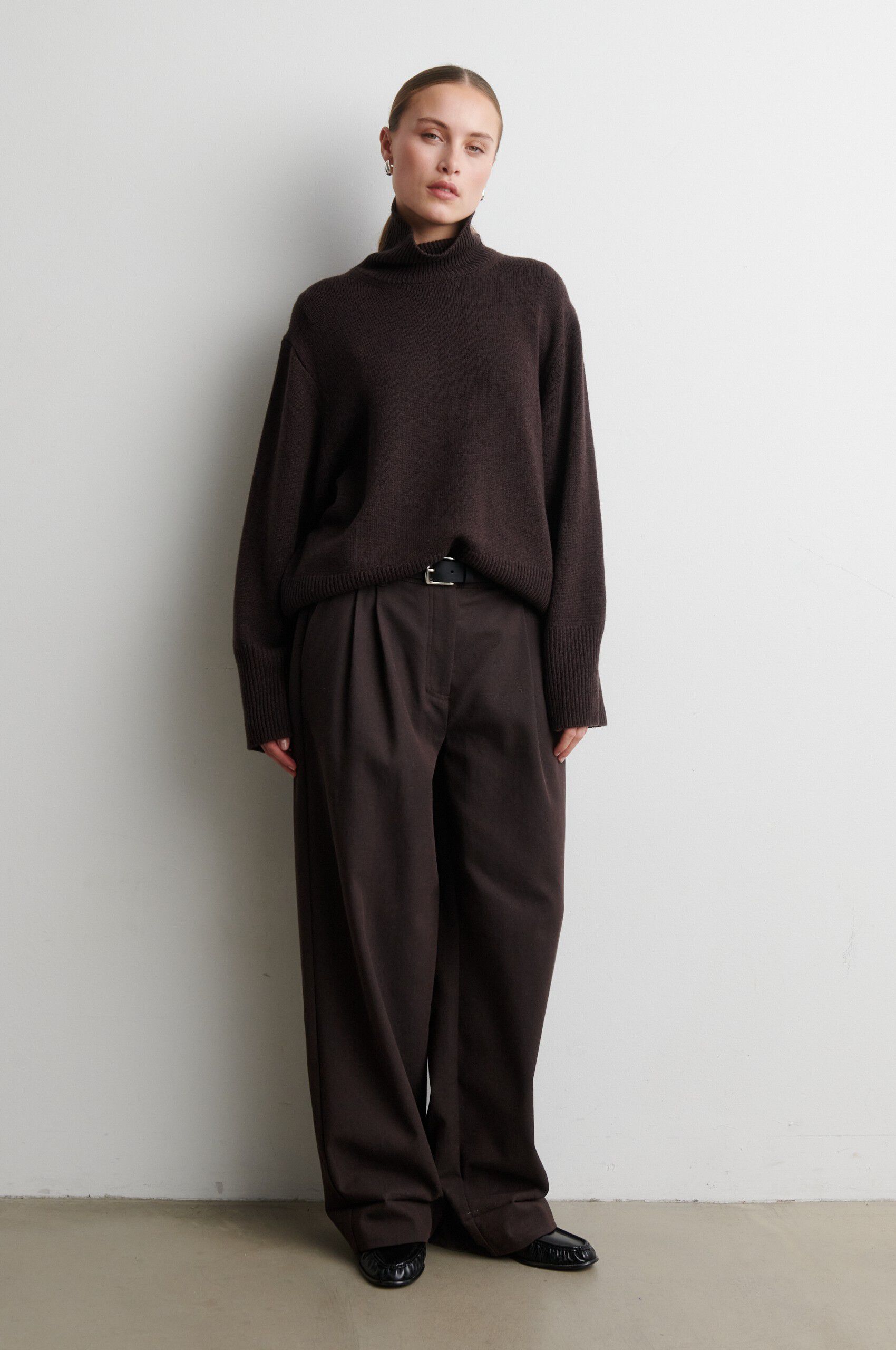Alpha Knit T-Neck