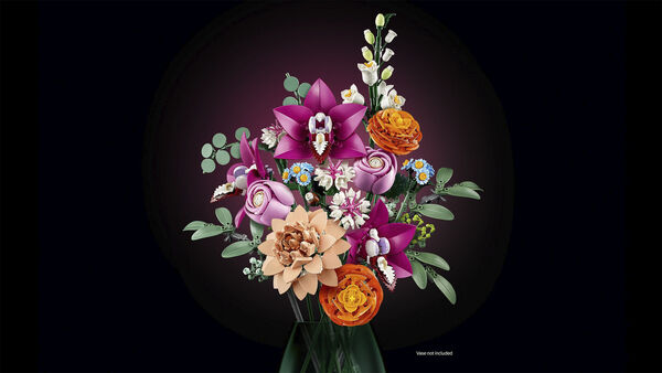 Smuk pink blomsterbuket 10342