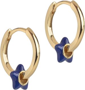 Hoops, Enamel Tokens Star