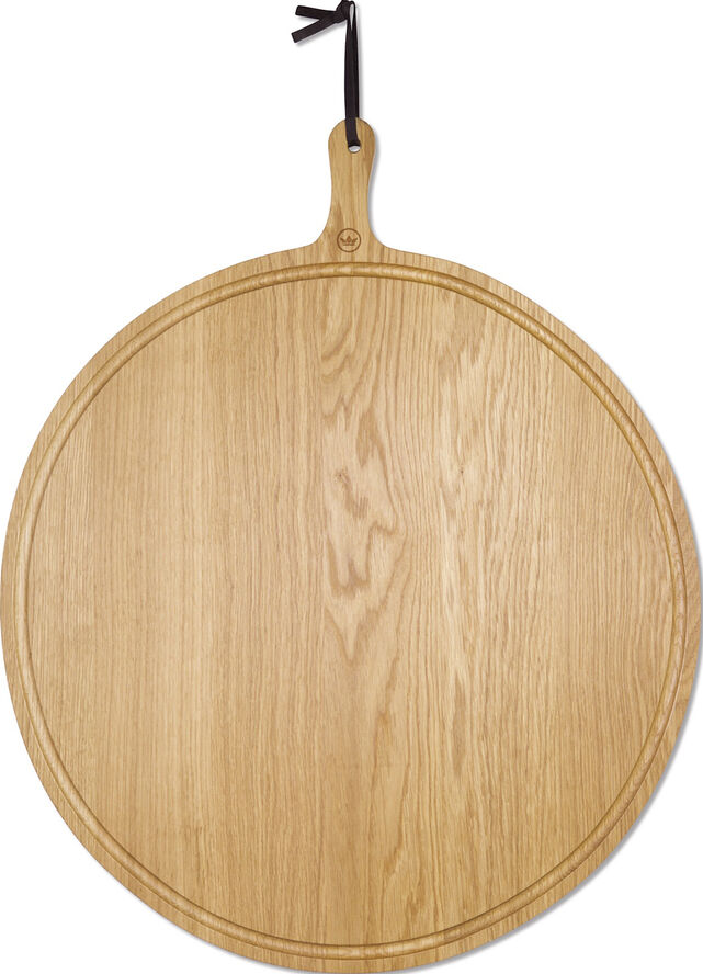 Skærebrætter i massiv eg XL Round