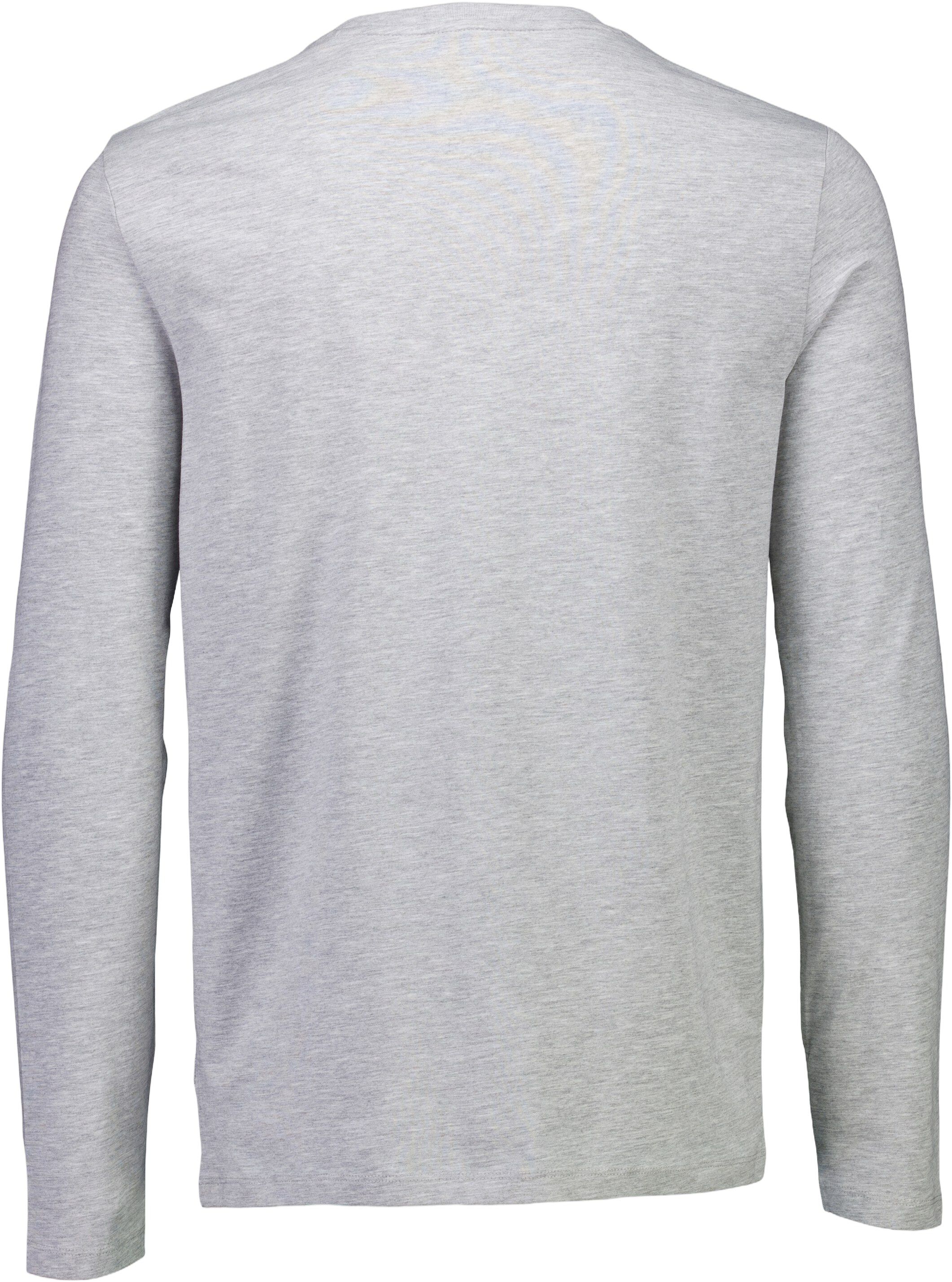 Basic o-neck stretch tee L/S